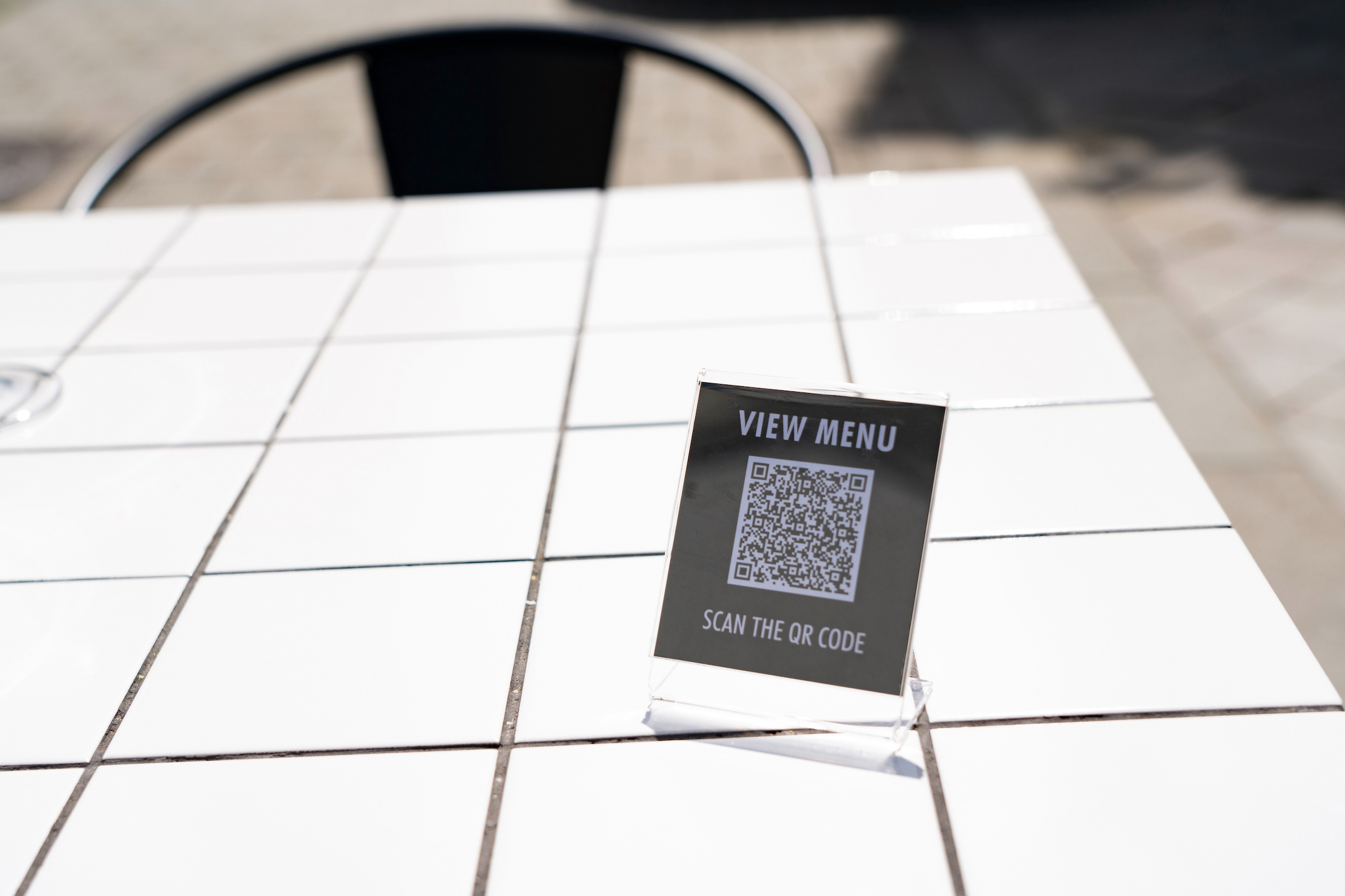 Visual Menu QR Customer Ordering