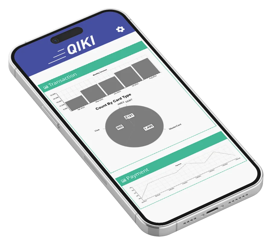 QIKI app running on a phone