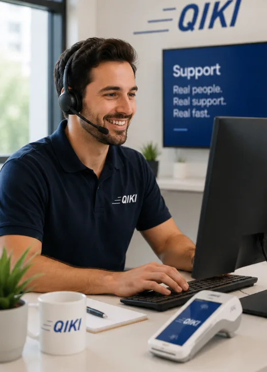 QIKI Australian support team member